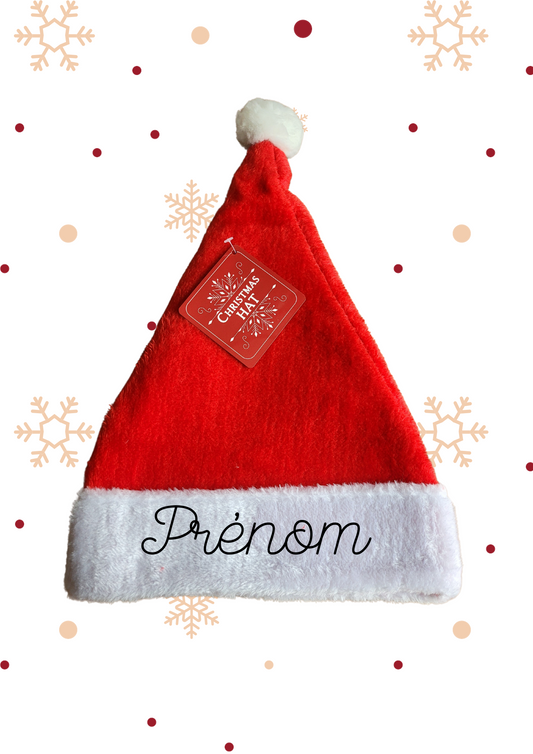 Bonnet de Noël personnalisé