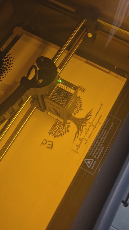 Arbre de Vie Familial Personnalisé – Rond en Bois 20 cm