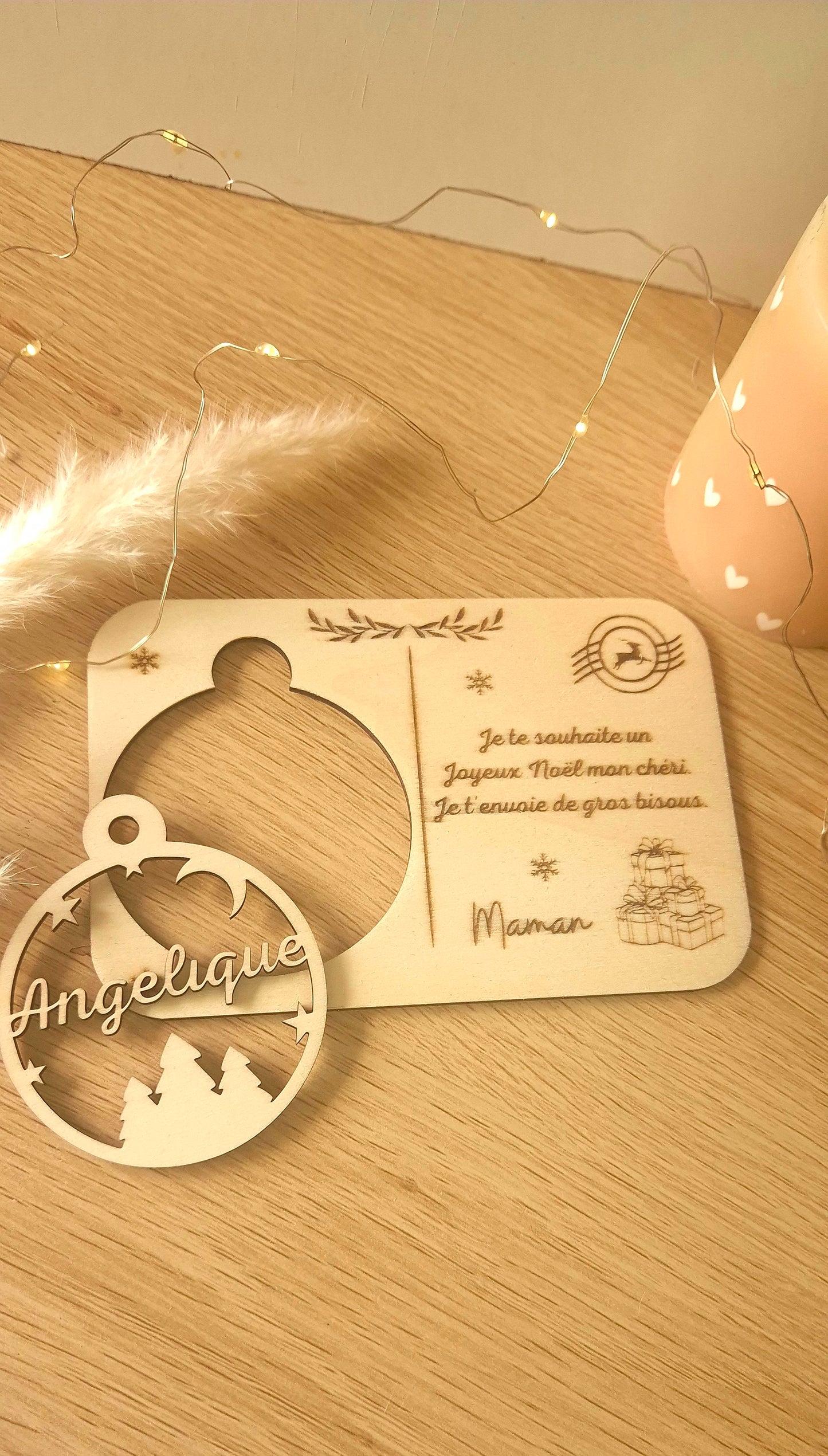 Classique – Boule de Noël Personnalisée à Offrir