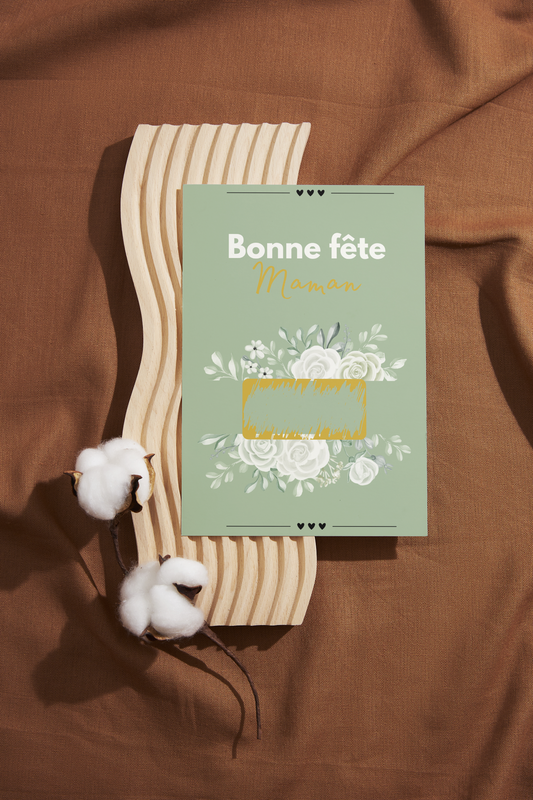 Carte à gratter ' Bonne fête Maman'